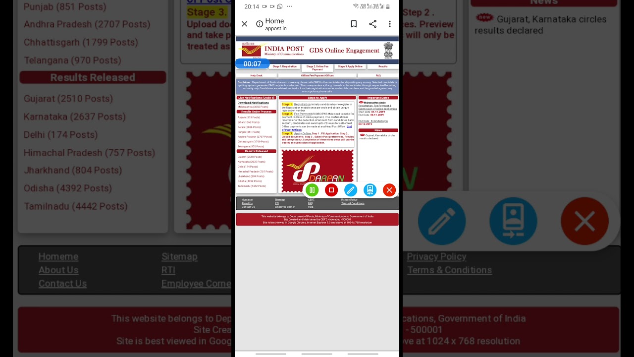 India post, GDS Result 2019