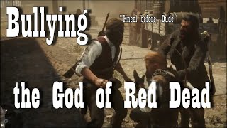 Toxic Fight Against The God of Red Dead Online