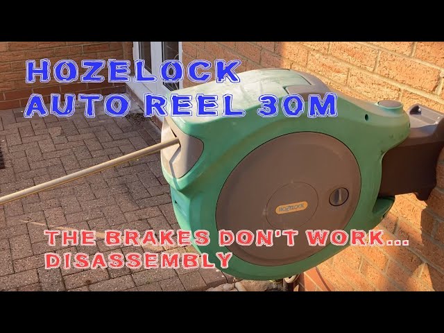 Hozelock Auto Reel retracting/ Disassembly - Part 1 YouTube