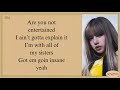 BLACKPINK JUMP Easy Lyrics BLACKPINK JUMP Easy Lyrics