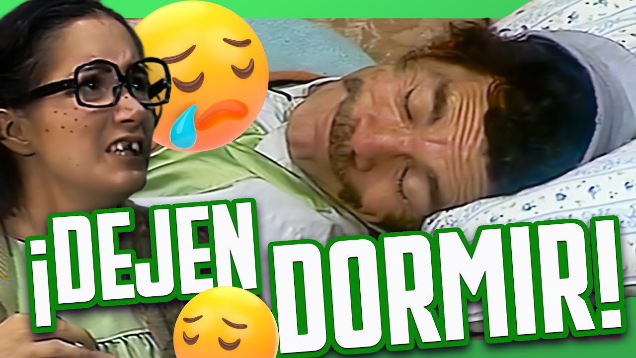 El Chavo espera a que Don Ramón se despierte para que le dé de desayunar