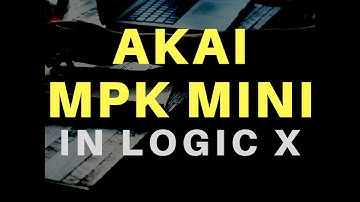 Logic Pro X 10.1, Akai MPK Mini and Drum Machine Designer!