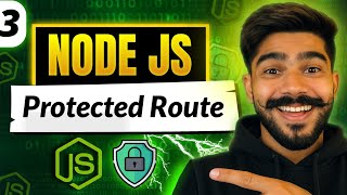 Protected Routes in Node.js with JWT | Secure Routes Using Middleware | CoderzArea