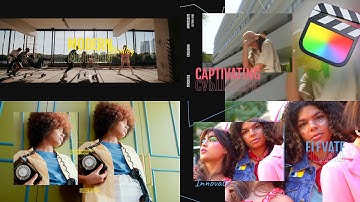 Modern Medley Modular Template for Final Cut Pro — MotionVFX