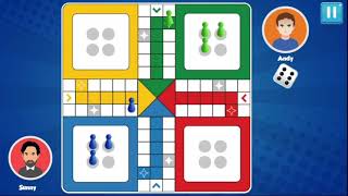 Sunny Vs Andy Play Ludo Hero Match || Ludo Hero Gameplay screenshot 5