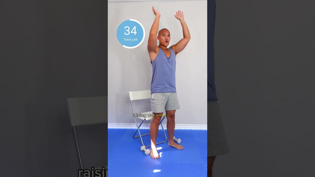 Sit-to-Stand Press: Full Body Exercise for Beginners