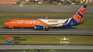 29 MINUTES OF EVENING PLANE SPOTTING at Tampa International Airport