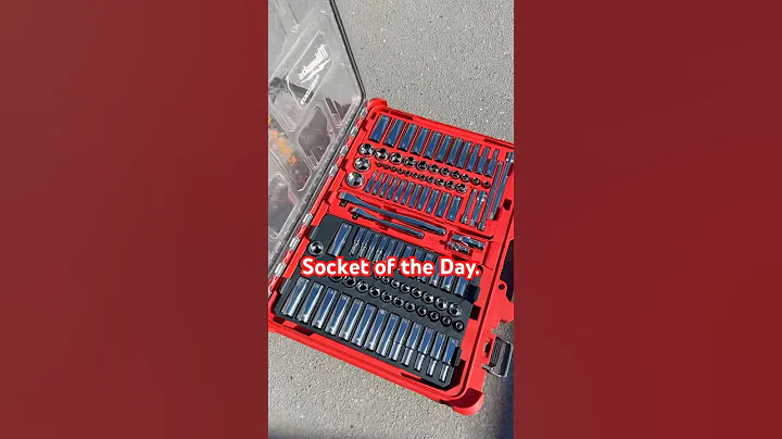 Milwaukee Socket Set Packout #milwaukee