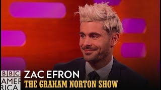 Celebrity Zac Efron's Transformation Challenge | The Graham Norton Show | BBC America Wealth