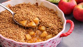 Dieses Apfel-Haferflocken-Dessert macht süchtig.