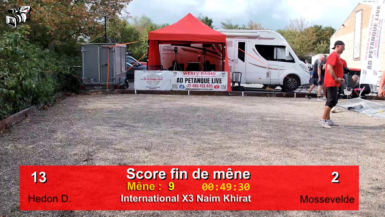 Miniature : International Naim Khirat X3 OPC 1/4 finale