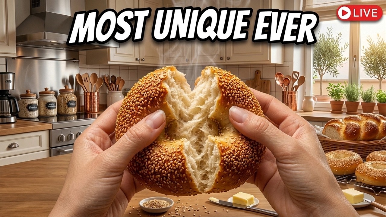 Looking for the best homemade oven bread? | LIVE Part B masterclass! WOW! ✨