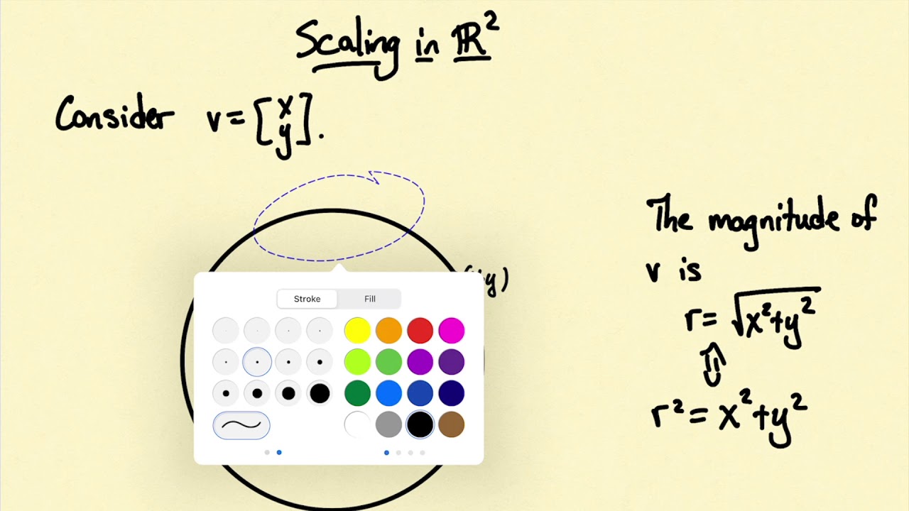 Scaling Vectors - YouTube