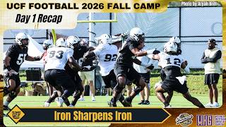 UCF Football Fall Camp 2026, Day 1: Iron Sharpens Iron