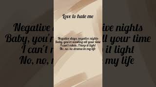 love to hate me #cozybloom#lyrics#music#short#