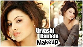 Urvashi Rautela Makeup Look and Hairstyle Messy Updo│ Cute Sultry "No Makeup" Makeup Tutorial screenshot 1