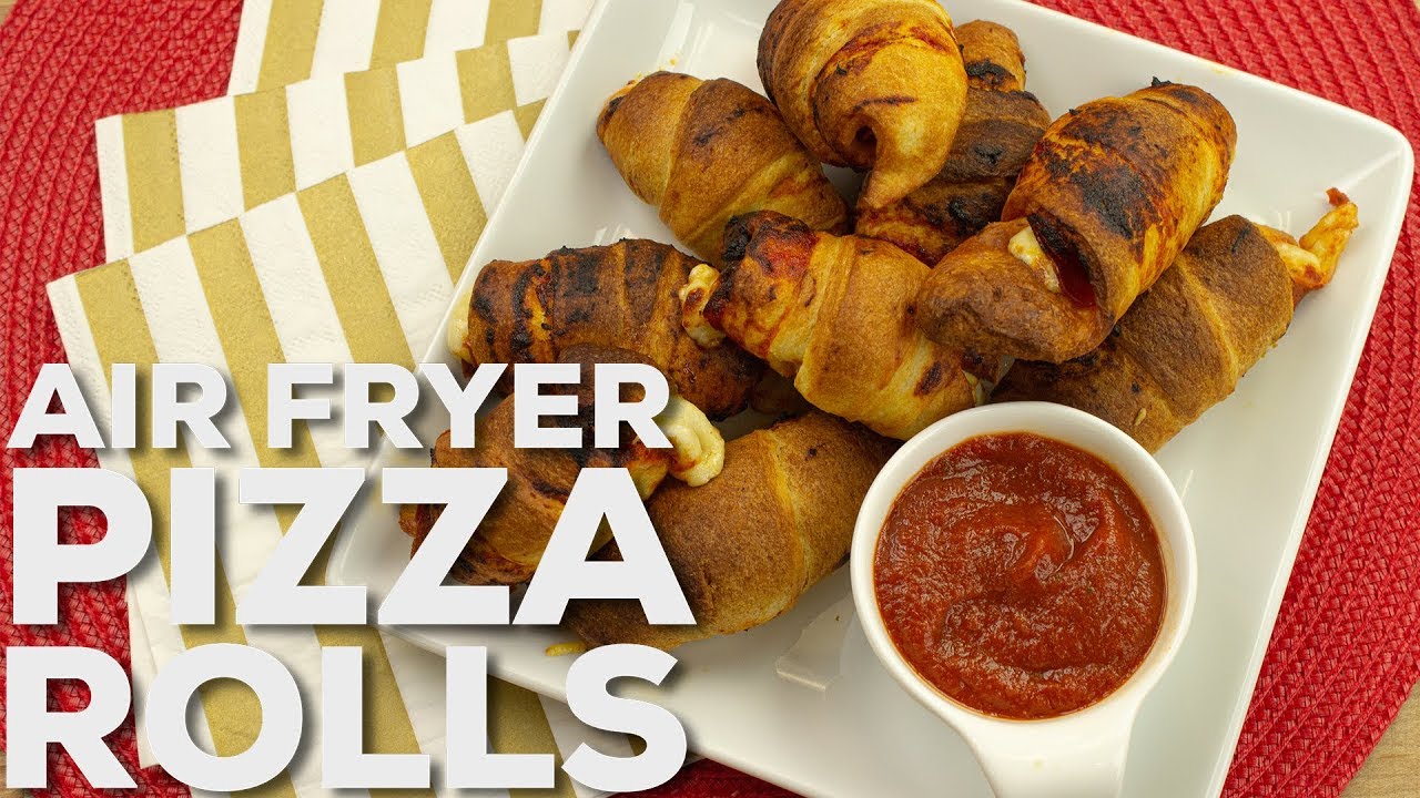 Air Fryer Pizza Rolls YouTube