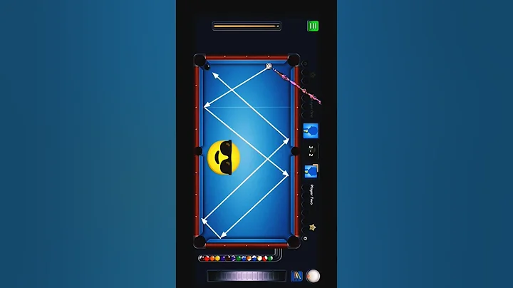 How to play Trick shot in 8 Ball Pool..8 Ball Pool trick shot tutorial #8bptrickshot #8bptricks