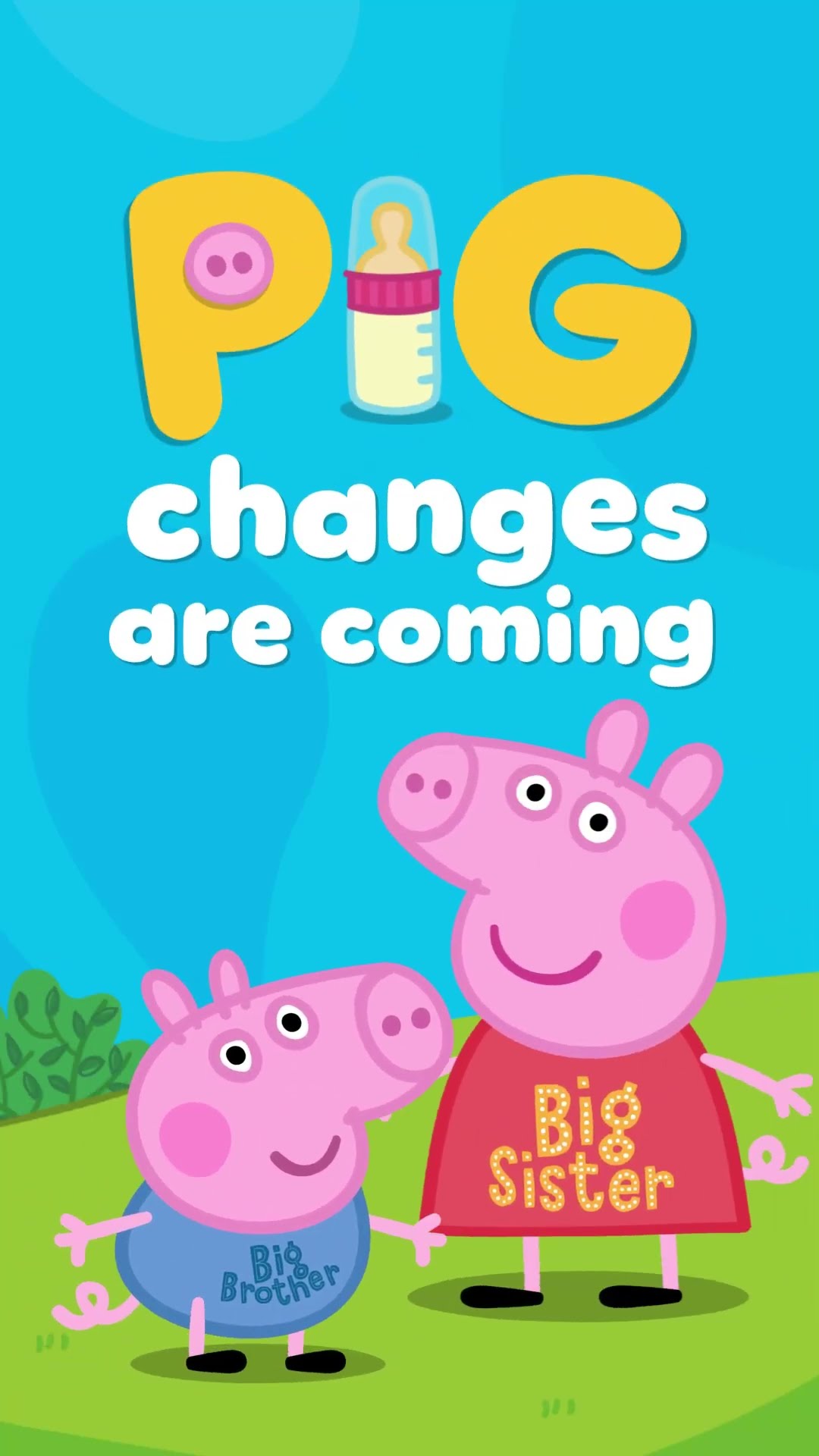 Big Sister \u0026 Brother ?  #PeppaPig #Shorts
