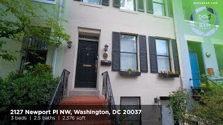 AirBnB Listing: 2127 Newport Pl NW Washington, DC 20037