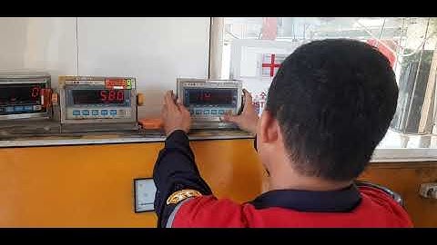 Cara kalibrasi timbangan cas