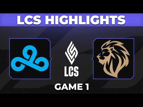 C9 vs LYON Game 1 Highlights | LCS Summer 2026 | Cloud9 vs LYON