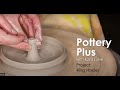 Pottery Tutorial How To Throw A Jewelry Dish With Ring Holder On The Wheel Pottery Tutorial How To Throw A Jewelry Dish With Ring Holder On The Wheel