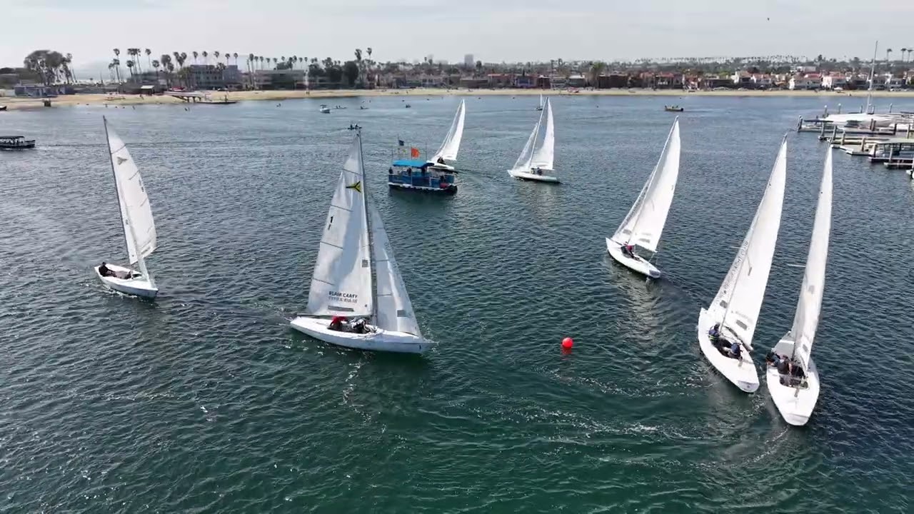 2025 Saturday Soling Regatta 3   Mar 22   Race 4 leeward mark