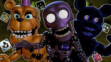 FNaF World: Universal Madness | Multiple Menu Showcase & Character Modeling ( P.2 )