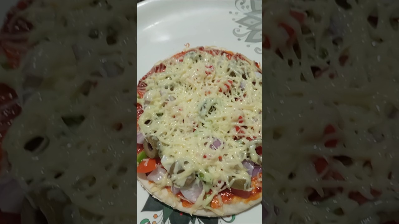 Homemade Vegetable Pizza 🍕
