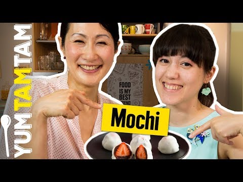 Wir machen JAPANISCHE MOCHI selbst!  // Mit Kaoru Iriyama // #yumtamtam