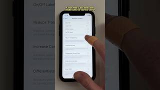 iOS 18 Lag? Turn ON Reduce Transparency (Faster UI)