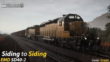 Siding To Siding : Cane Creek Subdivision : Train Sim World 2 1080p60fps