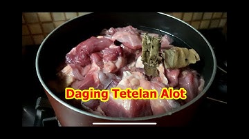 Tips memasak tetelan alot keras menjadi seempuk TAHU dengan mudah tanpa panci presto