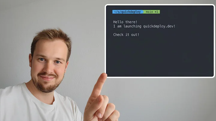 Launching QuickDeploy - Deploy you web app to a VPS in less than 5 minutes!