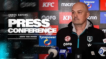 Chris Davies press conference - 10 April