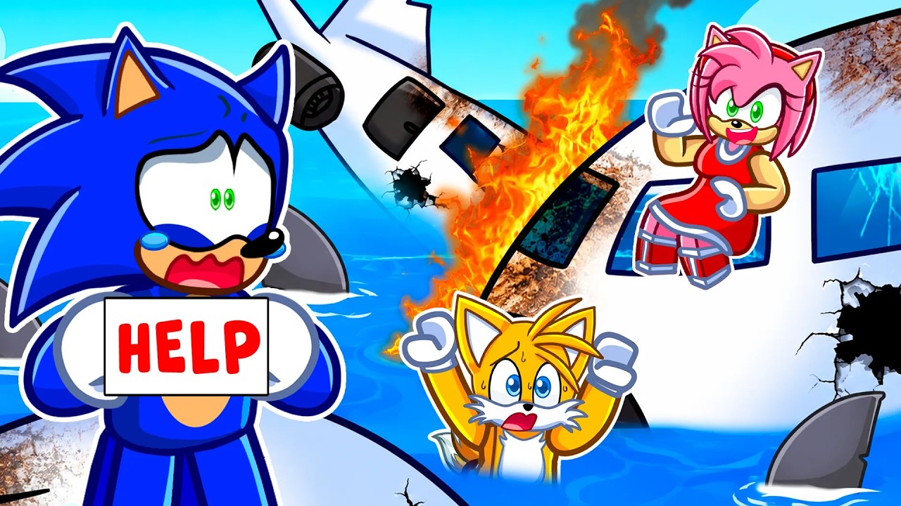 Our Plane CRASHED in Roblox...