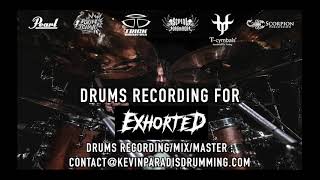 (Death metal) Kevin Paradis Playthrough Help Me Exhorted