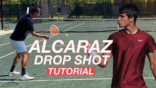 How to Hit the Forehand Drop Shot Like Carlos Alcaraz