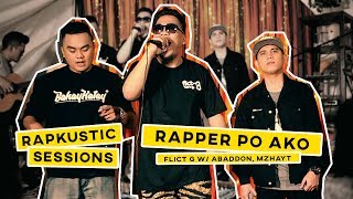 RAPKUSTIC SESSIONS: Rapper Po Ako | Flict-G Feat. Abaddon & M Zhayt chords