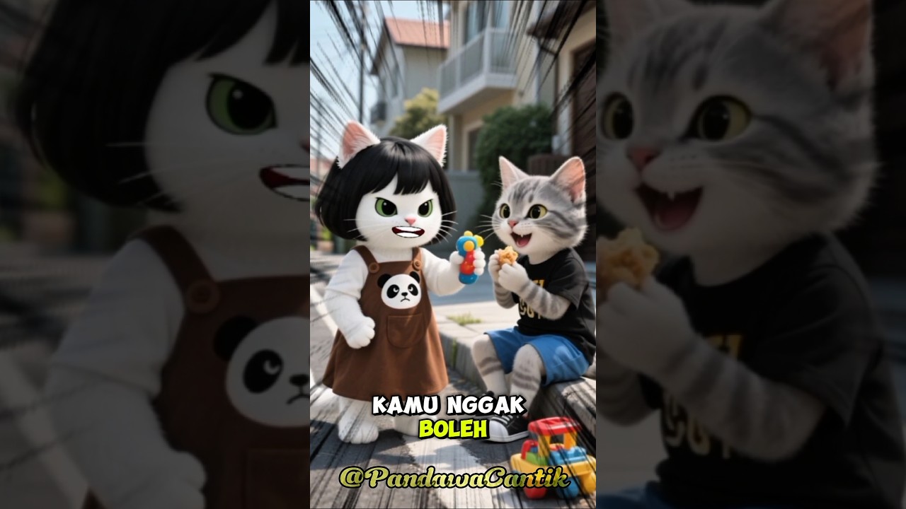 Kakak marahin adik #comedy #lucu #shortvideo #kucinglucu #funny