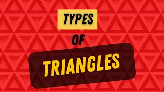 Classify TRIANGLES