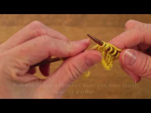 center double decrease