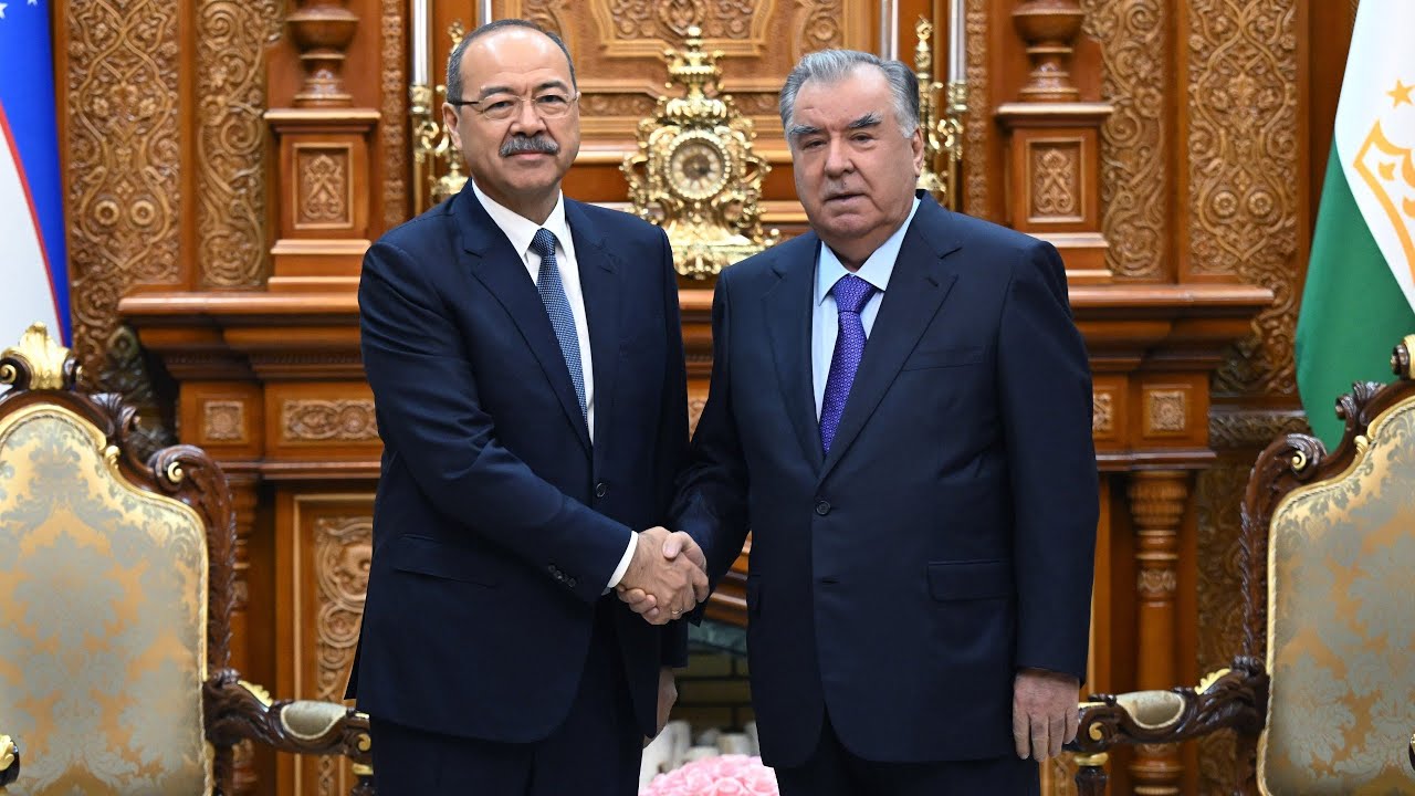 Мулоқоти Сарвари давлат муҳтарам Эмомалӣ Раҳмон бо Сарвазири Ҷумҳурии Узбекистон Абдулло Орипов