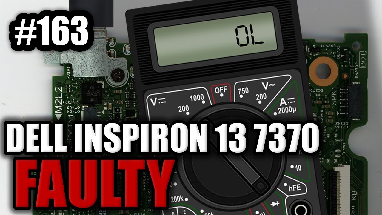 DELL INSPIRON 13 7370 - FAULTY