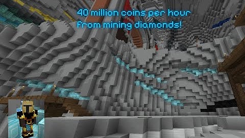 This Diamond Mining Method Makes 40+M Coins Per Hour! I Hypixel Skyblock Tutorial