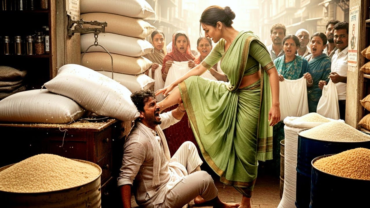 जब SP मैडम साधारण महिला बनकर राशन लेने पहुँची, फिर दुकानदार ने कर दी गलत हरकत फिर उसके साथ जो हुआ...