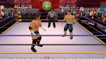 Wrestling Empire Maximus mobile phone John Cena vs triple h