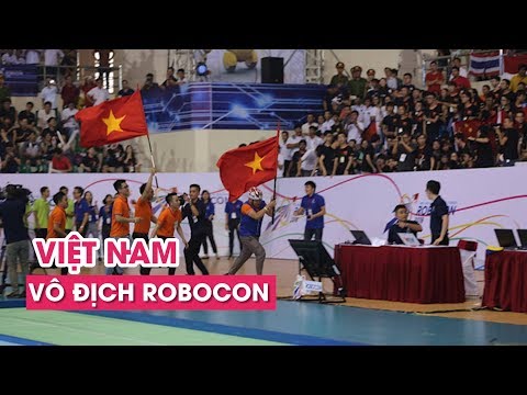 Video Nổ tung vì Việt Nam vô địch Robocon châu Á - Thái Bình... - YouTube