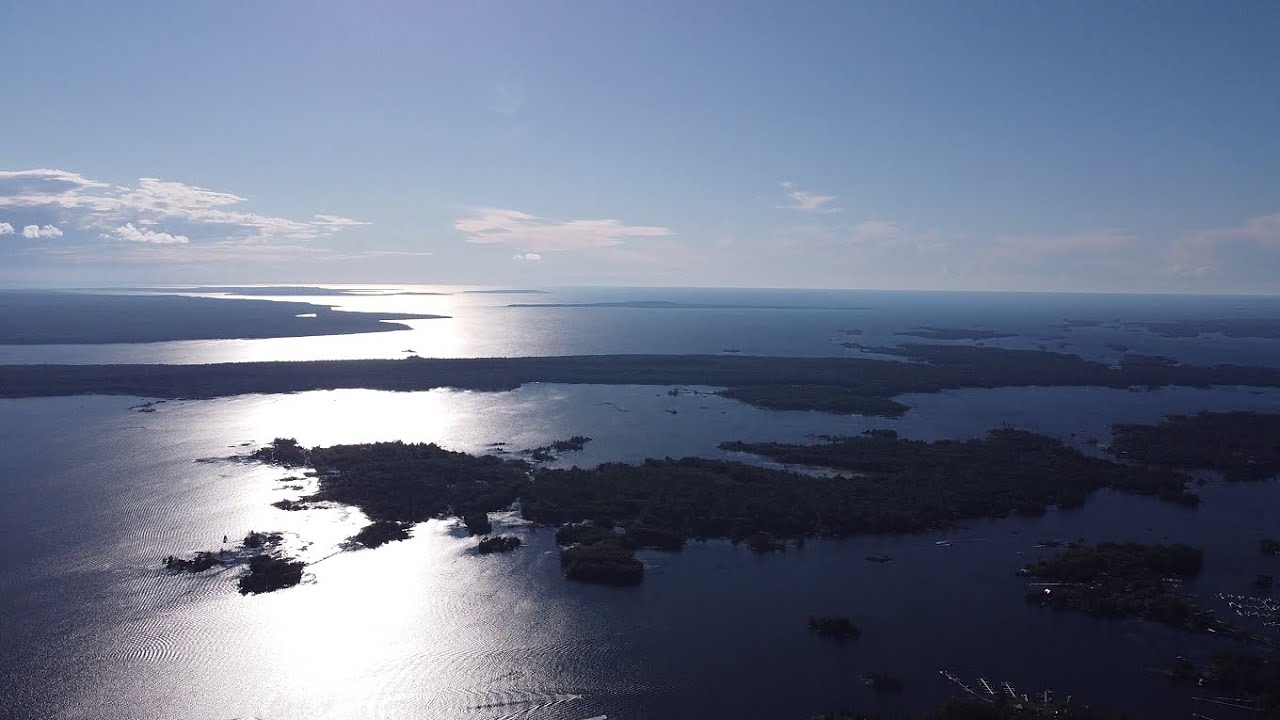 Honey Harbour from 1500ft